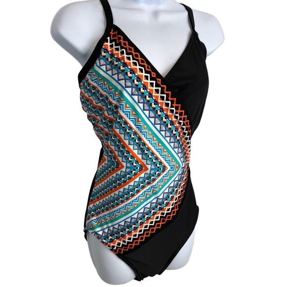 Miraclesuit Backgammon Mocktail One-Piece Bathing suit - Picture 4 of 15